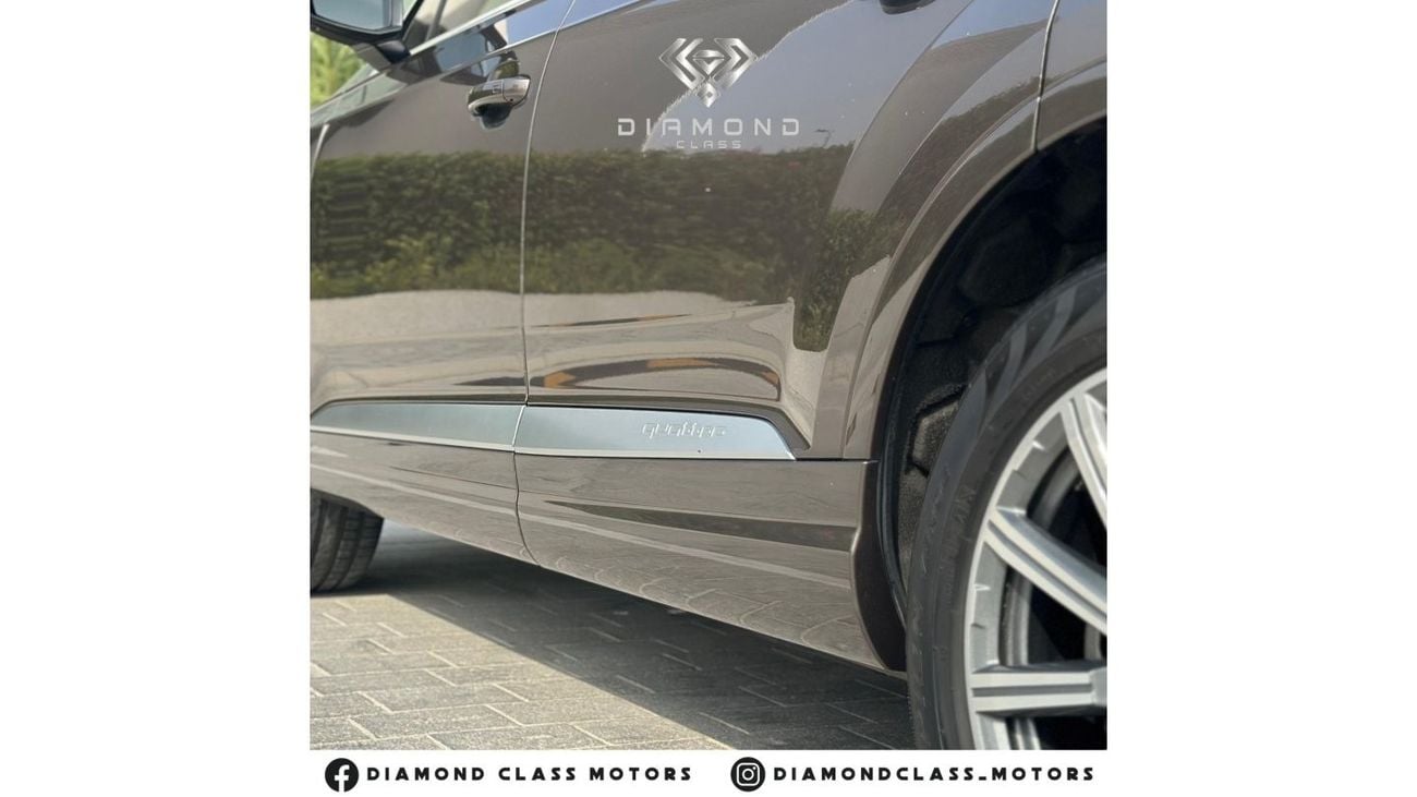 Audi Q7 45 TFSI quattro Audi Q7 TFSI 45 quattro  Panoramic  7-Seater  2018 GCC  1