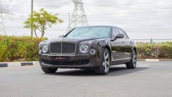 Bentley Mulsanne Speed 2016 BENTLEY MULSANNE SPEED GCC (WARRANTY+SERVICE)(2Y)