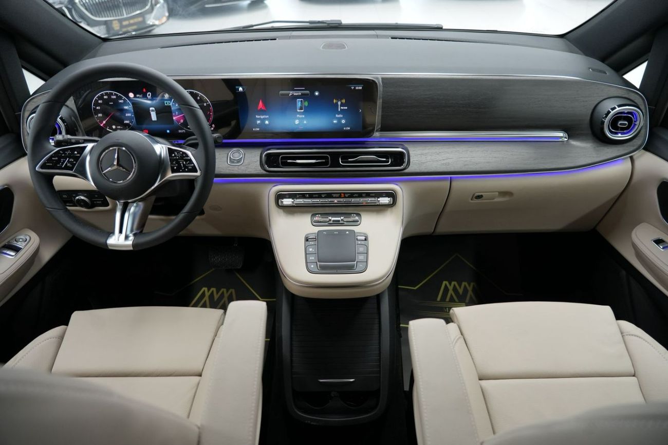 مرسيدس بنز V 300 Mercede-Benz V 300 AVANTGARDE | 2026 GCC 0km | Agency Warranty | 360 View | 64 colors Ambeint Lights