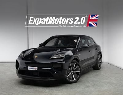 Porsche Macan 4 BEV Unlimited Kms Warranty • Low Mileage • GCC Spec
