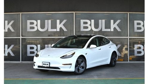 Tesla Model 3 Long Range Tesla model 3 Dual Motor - Panoramic Roof - AED 2,651 MP - Under Warranty