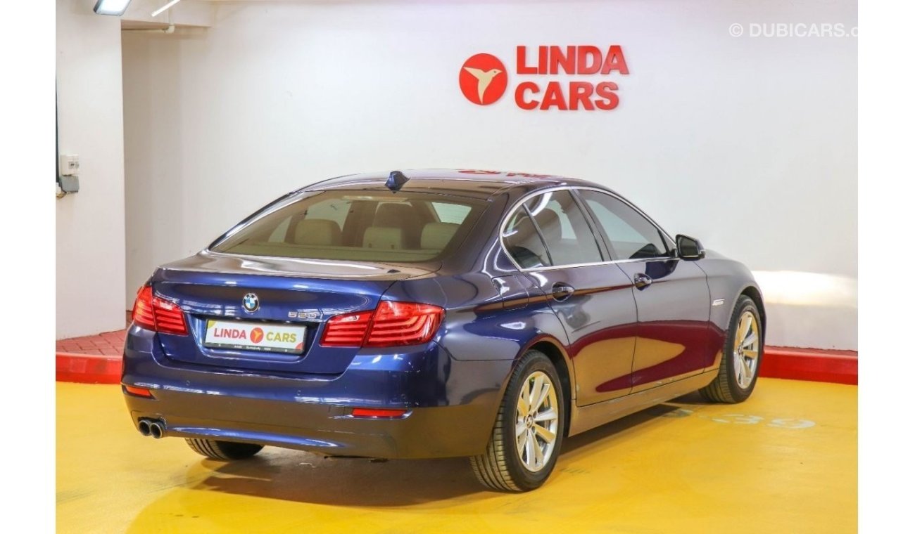 بي أم دبليو 520 BMW 520i 2016 GCC under Warranty with Flexible Down-Payment.