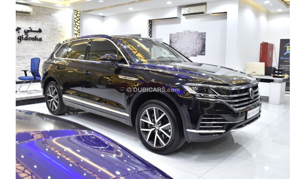 Volkswagen Touareg EXCELLENT DEAL for our Volkswagen Touareg ( 2019 Model ) in Black Color GCC Specs