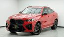 BMW X6M Competition 4.4L 2025 BMW X6M Competition, 2029 BMW Warranty + Service Pack, Full BMW Service Histor