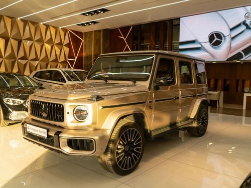 مرسيدس بنز G 63 AMG مرسيدس AMG G63 | لون ذهبي | SUV فاخرة عالية الأداء