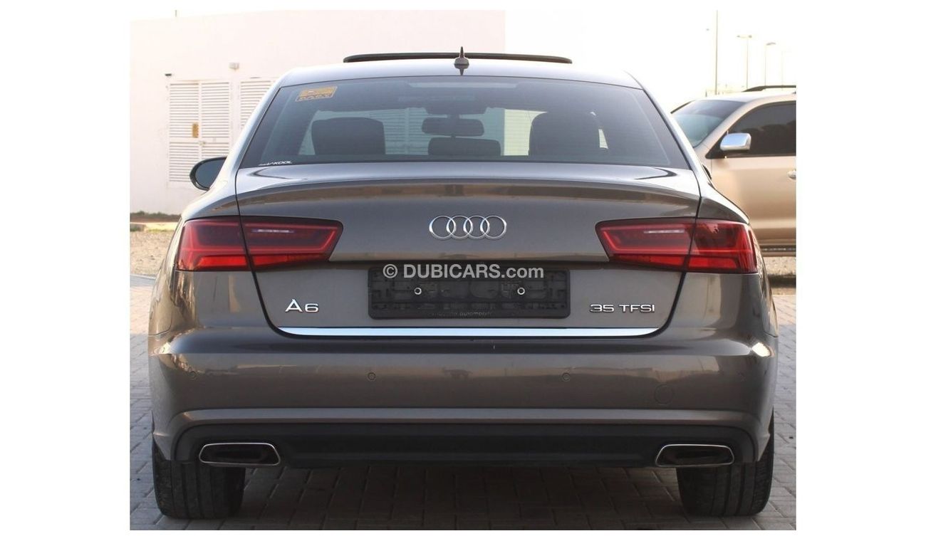 أودي A6 35 TFSI اكسكلوسيف خليجي 2016 بحالة ممتازة  A6 اودي