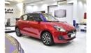 Suzuki Swift EXCELLENT DEAL for our Suzuki Swift 1.2L ( 2024 Model ) in Red Color GCC Specs