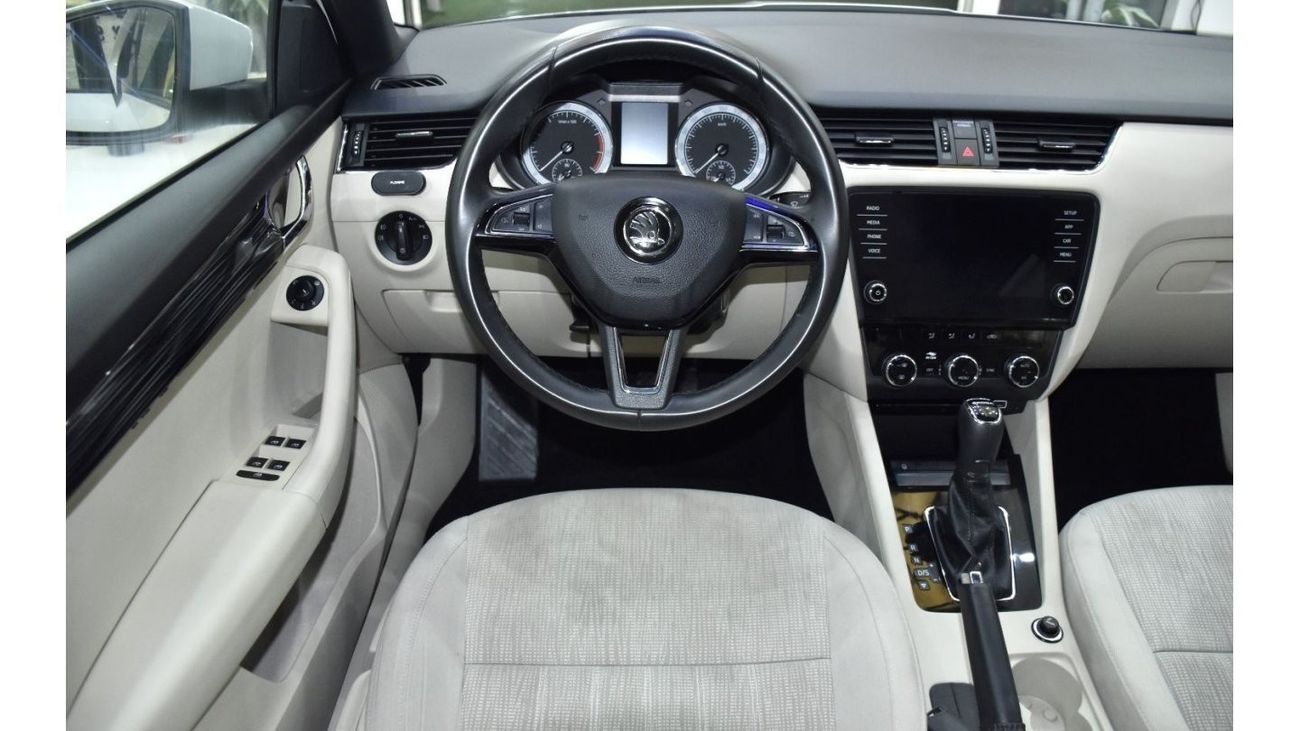 Skoda Octavia EXCELLENT DEAL for our Skoda Octavia ( 2020 Model ) in White Color GCC Specs