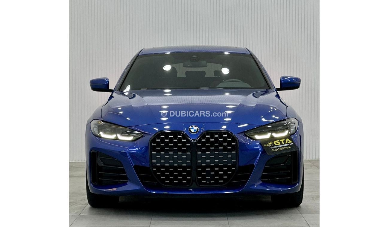 بي أم دبليو 430i 2022 BMW 430i M Sport Grancoupe, 5 Years BMW Warranty + Service Pack, FSH Agency, GCC