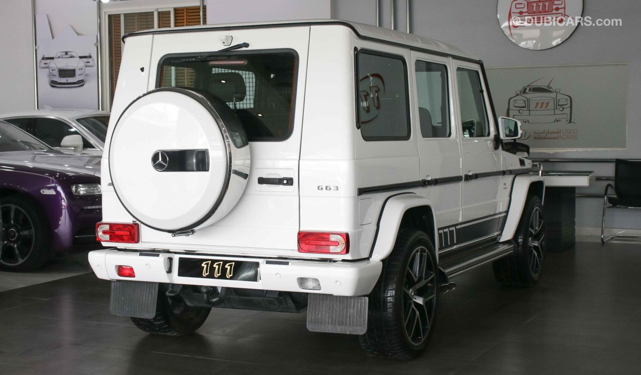 مرسيدس بنز G 63 AMG / GCC Specs