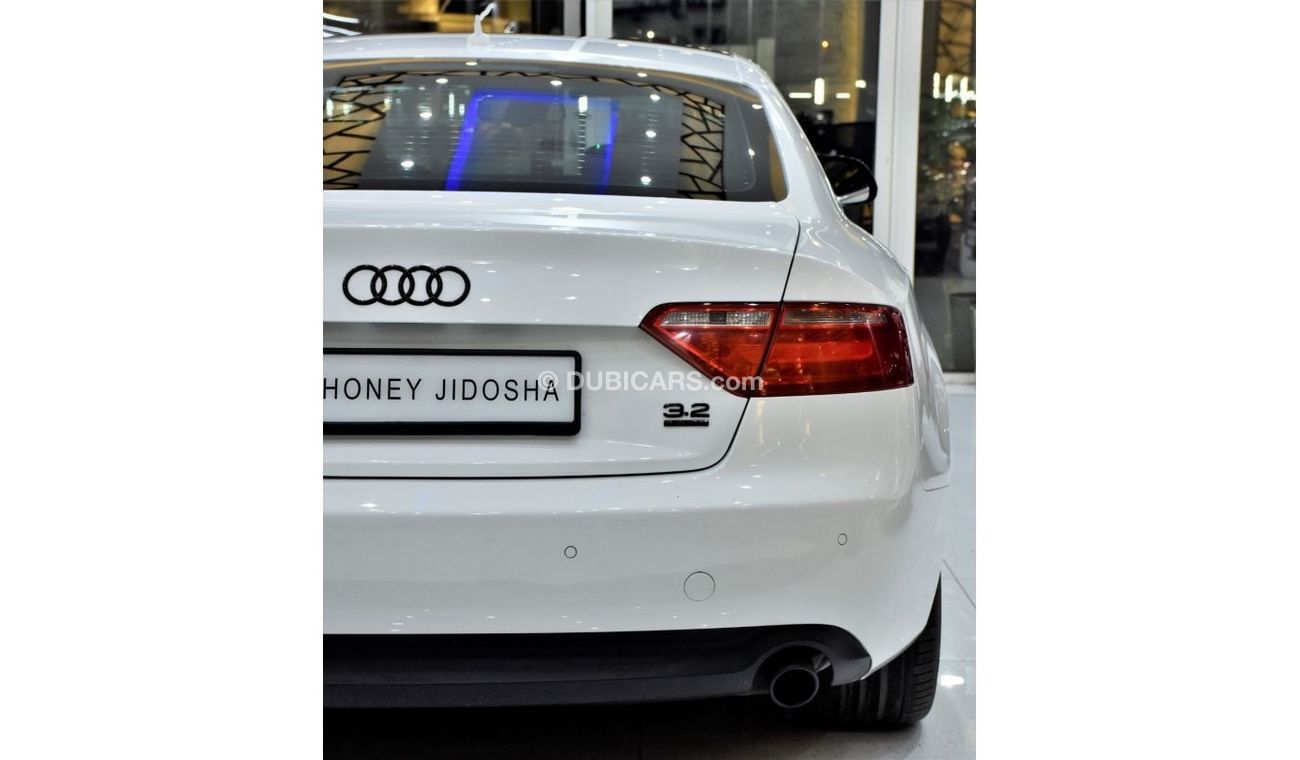 Audi A5 EXCELLENT DEAL for our Audi A5 Coupe 3.2 QUATTRO ( 2009 Model ) in White Color GCC Specs