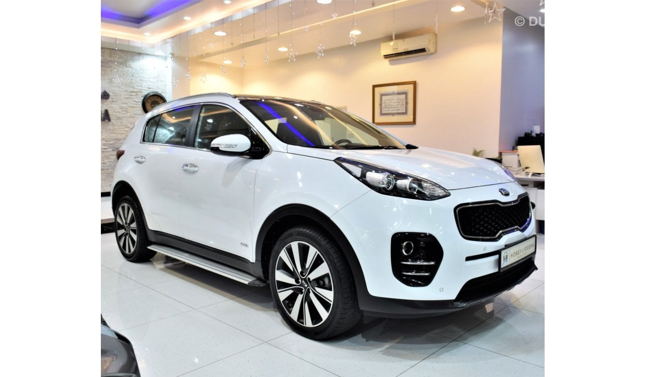 كيا سبورتيج ORIGINAL PAINT ( صبغ وكاله ) KIA Sportage AWD ( GDi ) 2017 Model!! in White Color! GCC Specs