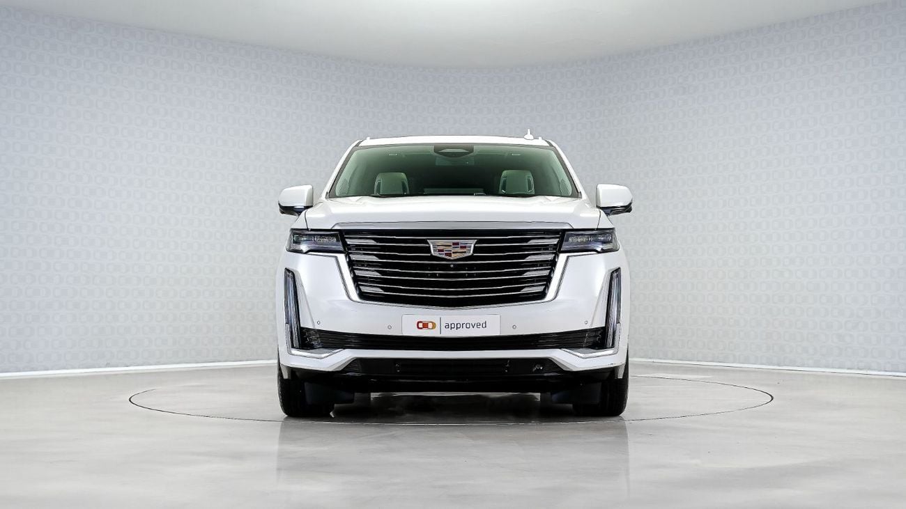 كاديلاك إسكالاد Special Offer | AED 3,980 PM | Captain Chairs, Low KM, Rear ENT | Escalade Premium Luxury