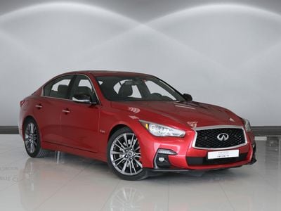Infiniti Q50 SE T2. Al Masaood Certified Pre-owned Vehicle.