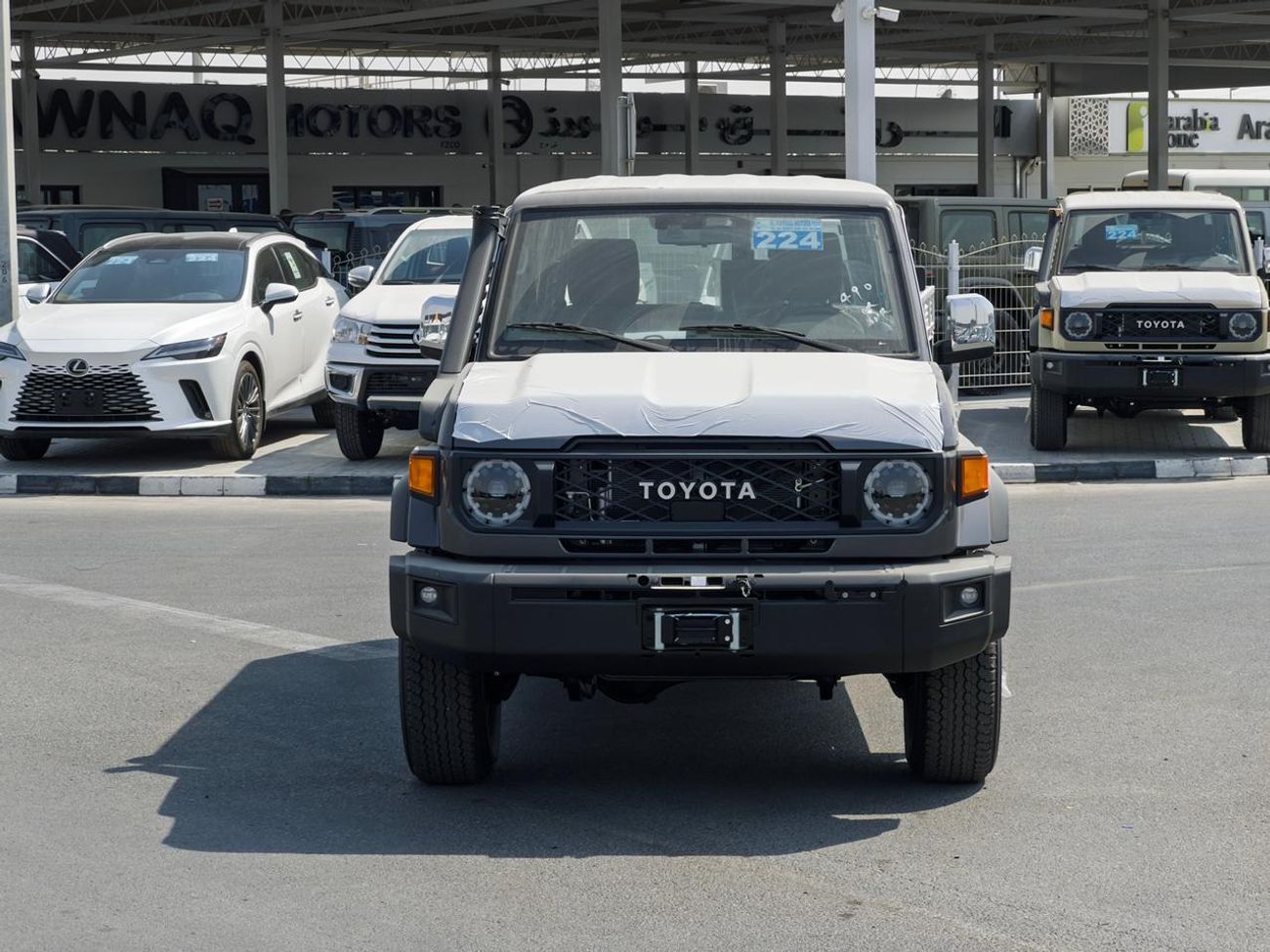 تويوتا لاند كروزر 70 EXPORT ONLY - TOYOTA LC76 LX 2.8L A/T
