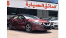 نيسان ماكسيما ONLY 1015X60 MONTHLY NISSAN MAXIMA 2016 SV 3.5LTR V6 EXCELLENT CONDITION UNLIMITED KM WARRANTY