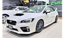 Subaru Impreza WRX STI Std SUBARU WRX STI 2017 GCC ORIGINAL PAINT MODIFIED AT TENSAI