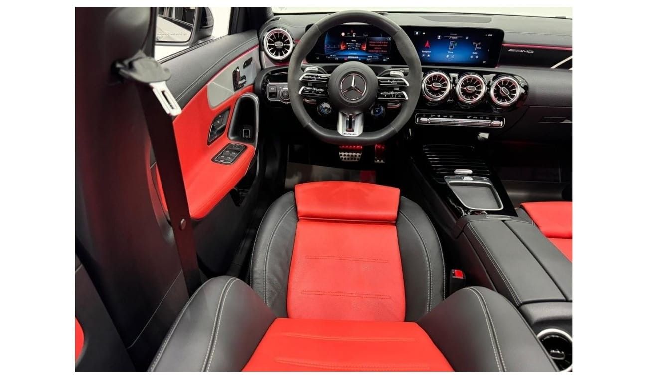 مرسيدس بنز A 35 AMG 2024 Mercedes A35 AMG Aerodynamic kit, Jan 2029 Mercedes Warranty, Excellent Condition, GCC