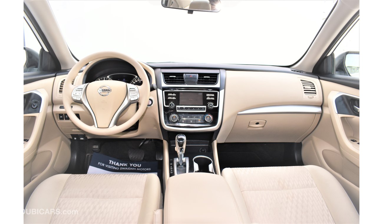 Nissan Altima 2.5L SV 2018 GCC DEALER WARRANTY