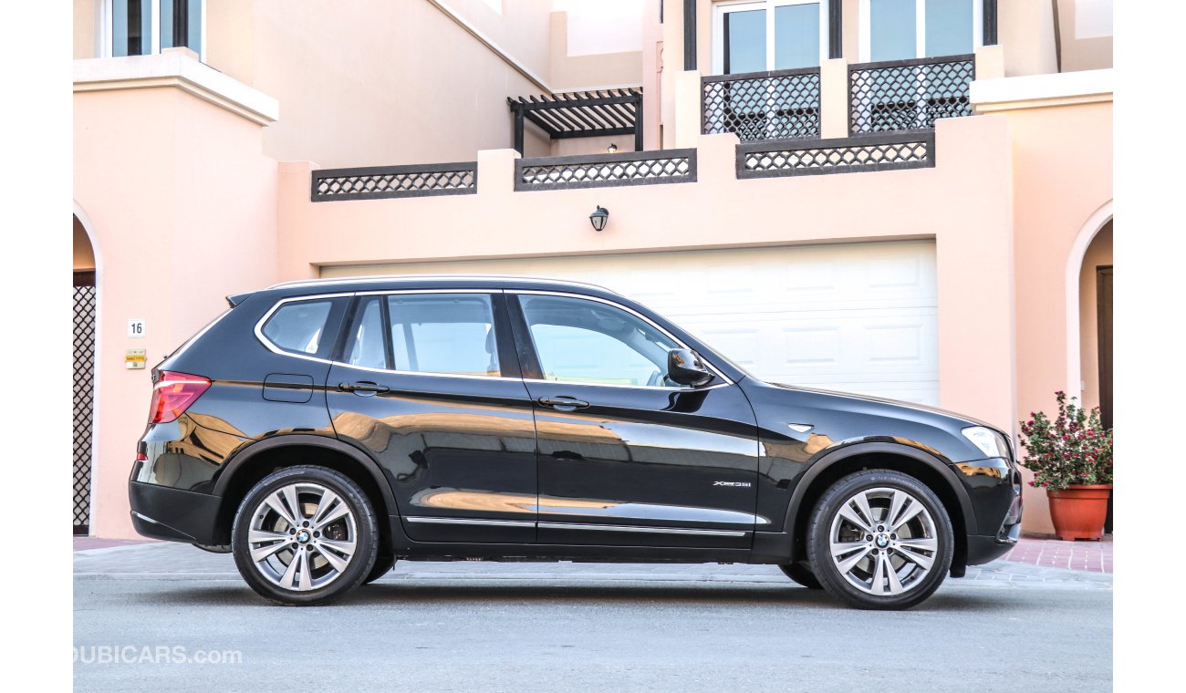 BMW X3 X-Drive 35i Exclusive under warranty with zero down payment