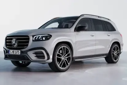 Mercedes-Benz GLS 63 AMG cover - Front Left Angled