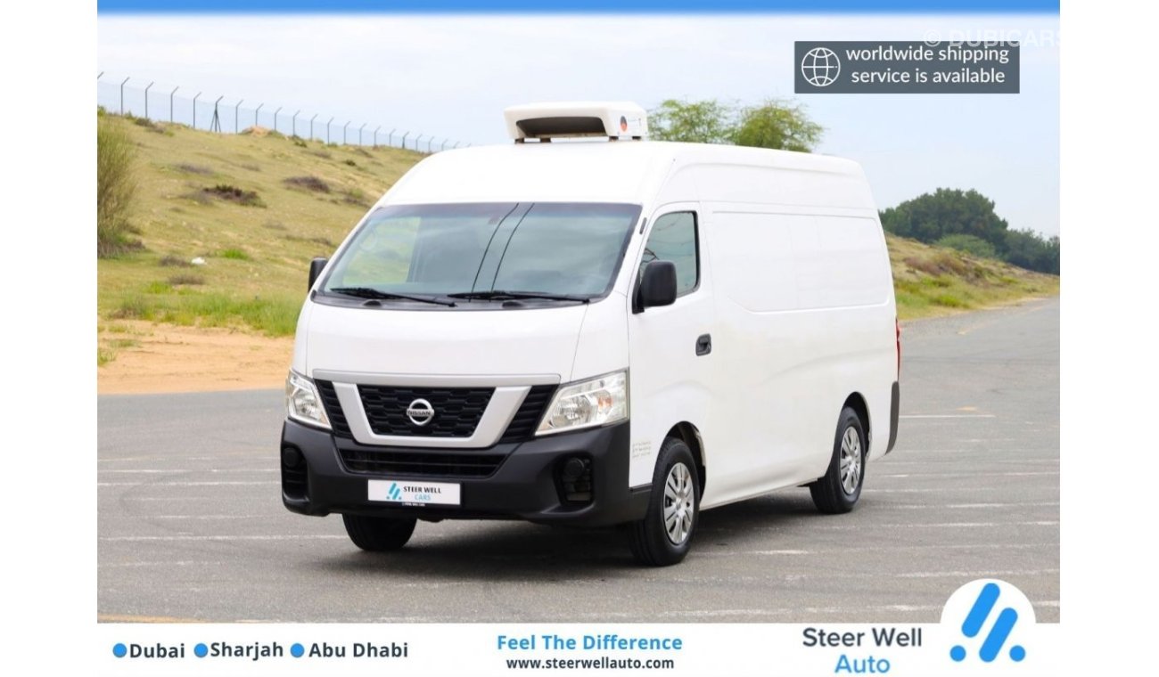 Nissan Urvan 2020  NV350 2.5L RWD - High Roof Chiller Van - Petrol Manual - GCC Specs - Low Mileage