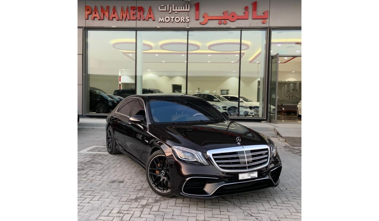 مرسيدس بنز S 550 ‏MERCEDES - S550 AMG - 2014 V8 -BODY KIT63-2019