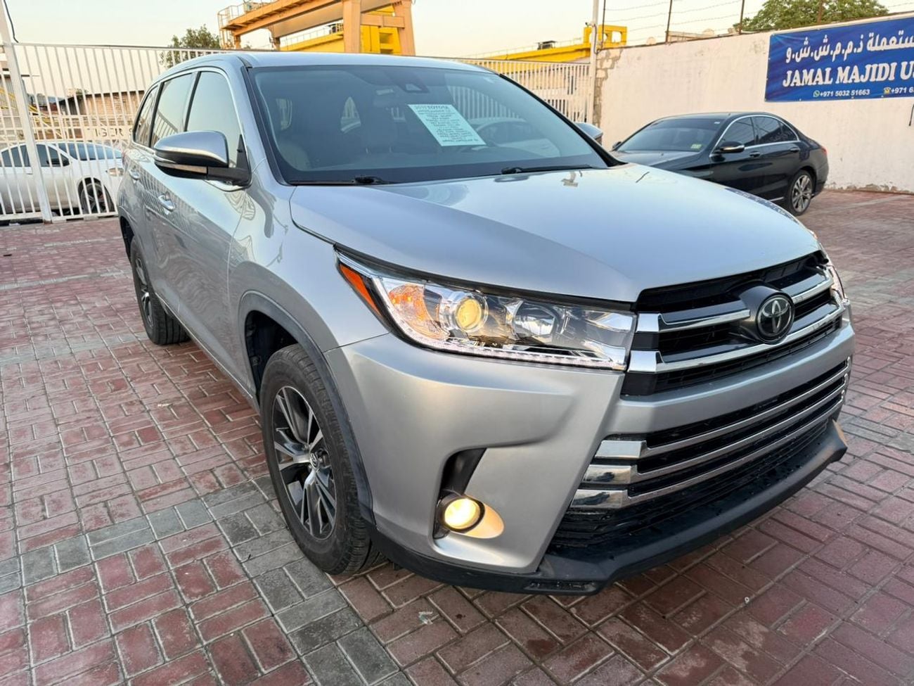 Toyota Highlander 2017 TOYOTA HIGHLANDER LE SILVER  READY 5TDZZRFH7HS209940