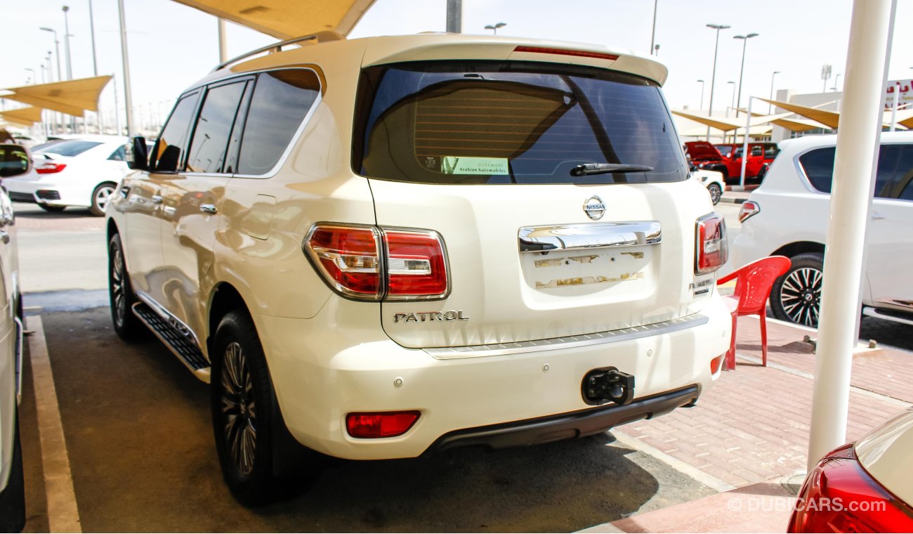 Nissan Patrol SE with Platinum badge