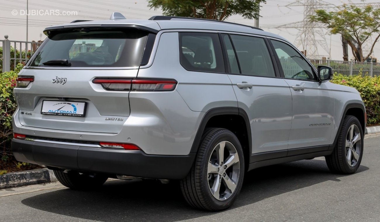 Jeep Grand Cherokee Limited L Plus Luxury V6 3.6L 4X4 , 2022 , GCC , 0Km  , With 3 Yrs or 60K Km WNTY @Official Dealer