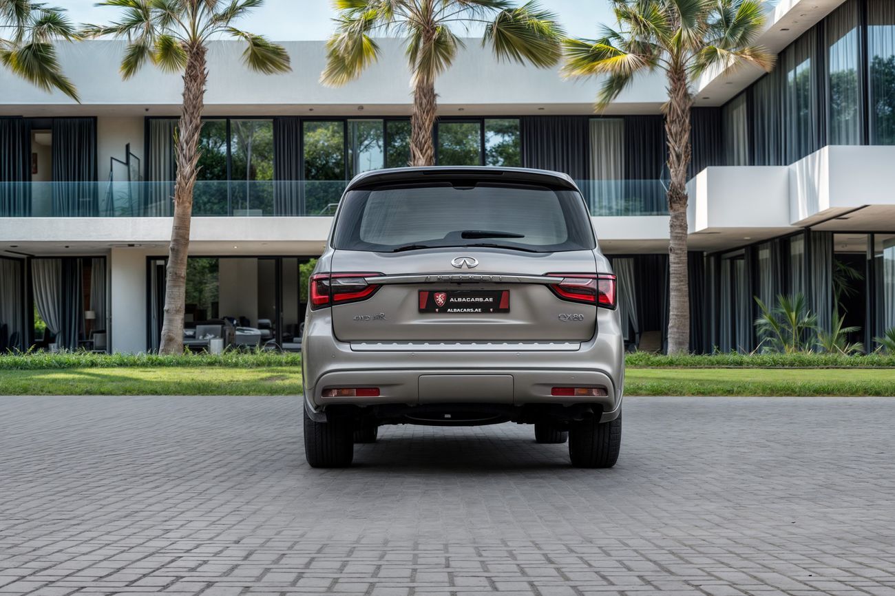 إنفينيتي QX80 QX80 Sensory Proactive | 3,721 P.M | 0% Downpayment | Agency Warranty + Service!