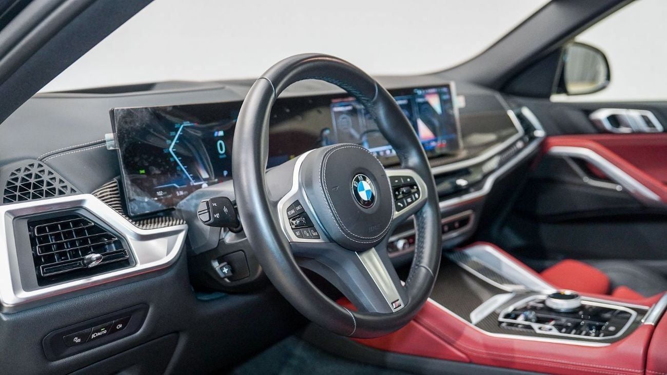 BMW X6 xDrive40i M Sport | AED 5,125 PM | Warranty Jan-2027 | GCC
