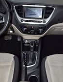 Hyundai Accent GL MID EXCELLENT DEAL for our Hyundai Accent 1.6L ( 2020 Model ) in Blue Color GCC Specs