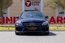 Mercedes-Benz C 200 Mercedes-Benz C200 2018 GCC under Warranty with Flexible Down-Payment.