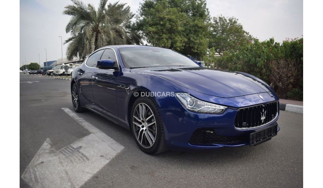Maserati Ghibli Ghibli - 2015 - V6 - GCC Specs - Immaculate Condition