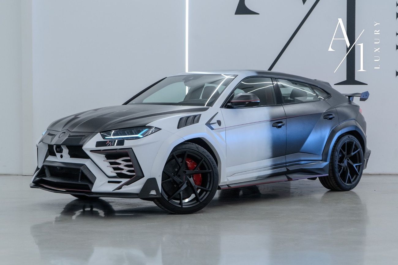 لامبورغيني اوروس 2022 Lamborghini Urus, Two-Tone, MANSORY Kit, Excellent Condition, CarbonFibre Package, GCC Spec