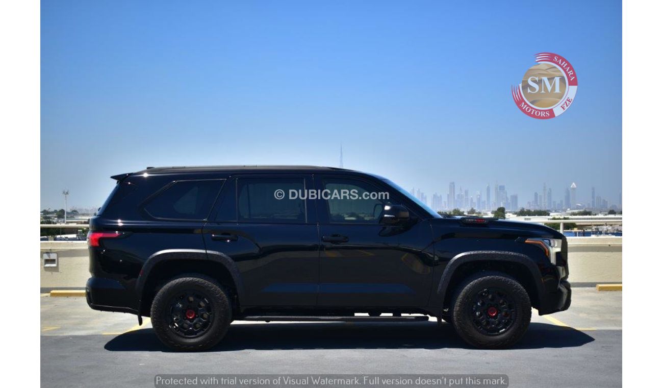 Toyota Sequoia Trd Pro Hybrid V6 3.5L Turbo 4wd Automatic.UAE Registration +10%