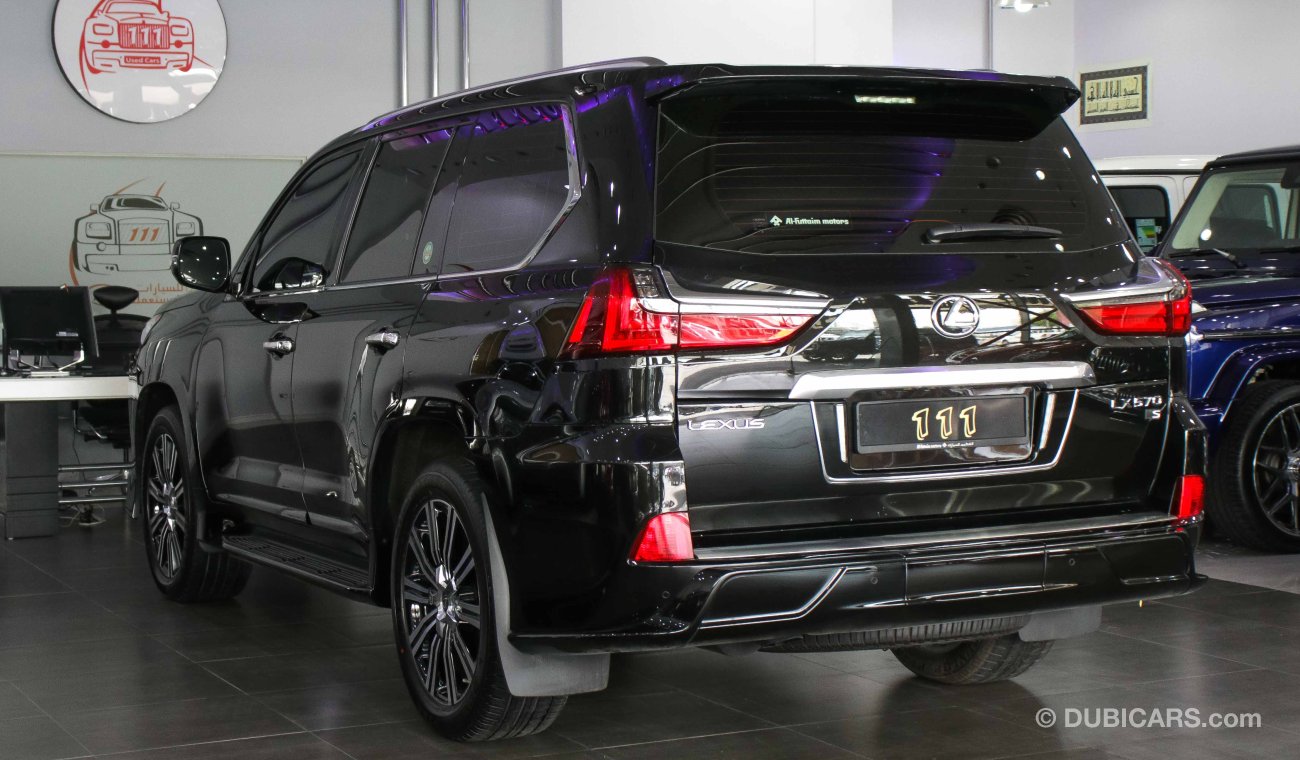 Lexus LX570 S - 5.7 L AT SIGNATURE / GCC Specifications / Warranty