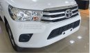 Toyota Hilux DC 2.4L 4x4 M/T WITH MANUAL WINDOWS FOR EXPORT ONLY