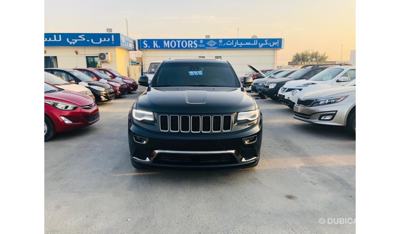 جيب جراند شيروكي LIMITED-FULL OPTION-SUNROOF-PUSH START-DVD-POWER SEATS-CLIMATE CONTROL-ALLOY WHEELS