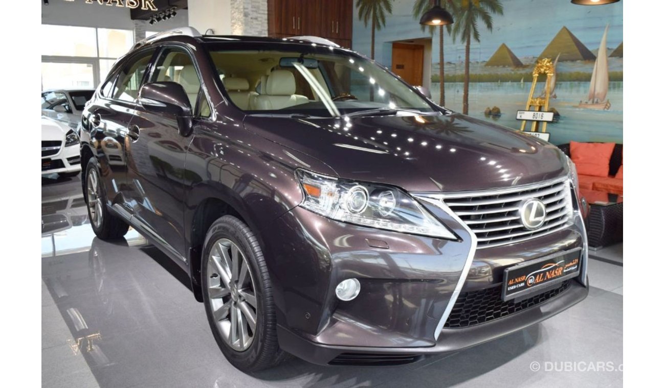 Lexus RX350 RX-350, GCC Specs - Fully Loaded Option, Full Service History - Accident Free, Single Owner