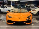 Lamborghini Huracan LP 610-4 Spyder | Japanese Specs