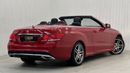 Mercedes-Benz E 250 Std 2014 Mercedes Benz E250 AMG Cabriolet, Service History, Low Kms, GCC