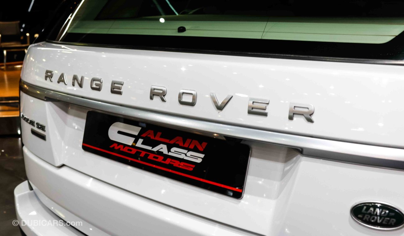 Land Rover Range Rover HSE with SE Supercharged badge
