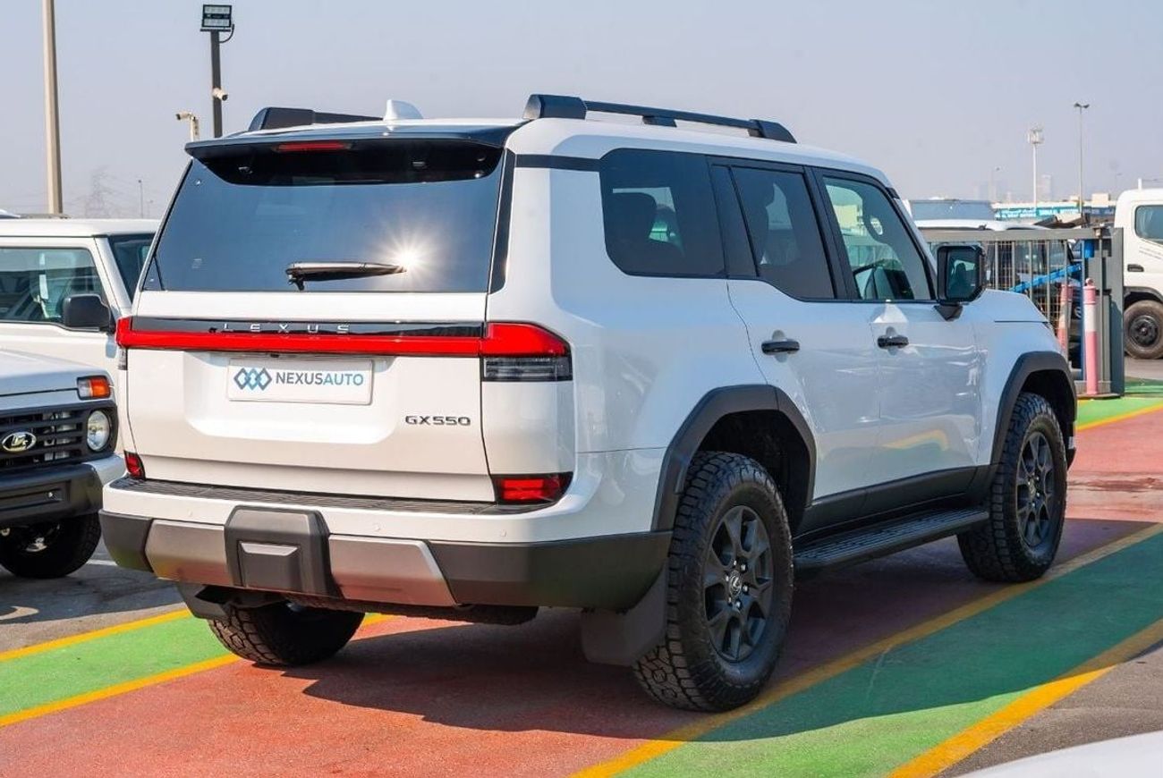 لكزس GX550 OVERTRAIL 2024 - RIGHT HAND DRIVE - EXPORT ONLY, READILY AVAILABLE IN DUBAI