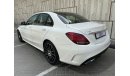 مرسيدس بنز C200 PREMIUM 2.0L | GCC | EXCELLENT CONDITION | FREE 2 YEAR WARRANTY | FREE REGISTRATION | 1 YEAR FREE IN