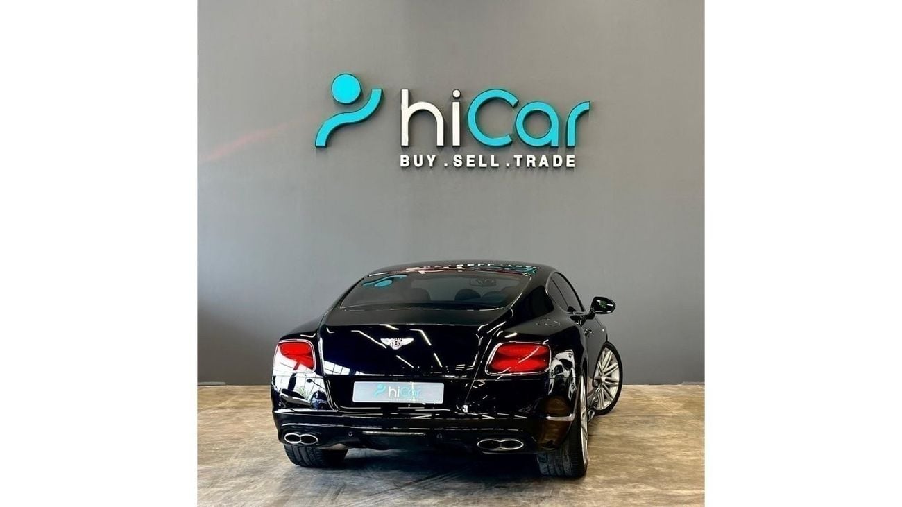 Bentley Continental GT AED 5,206pm • 0% Downpayment • GT S V8 • Low Kms!