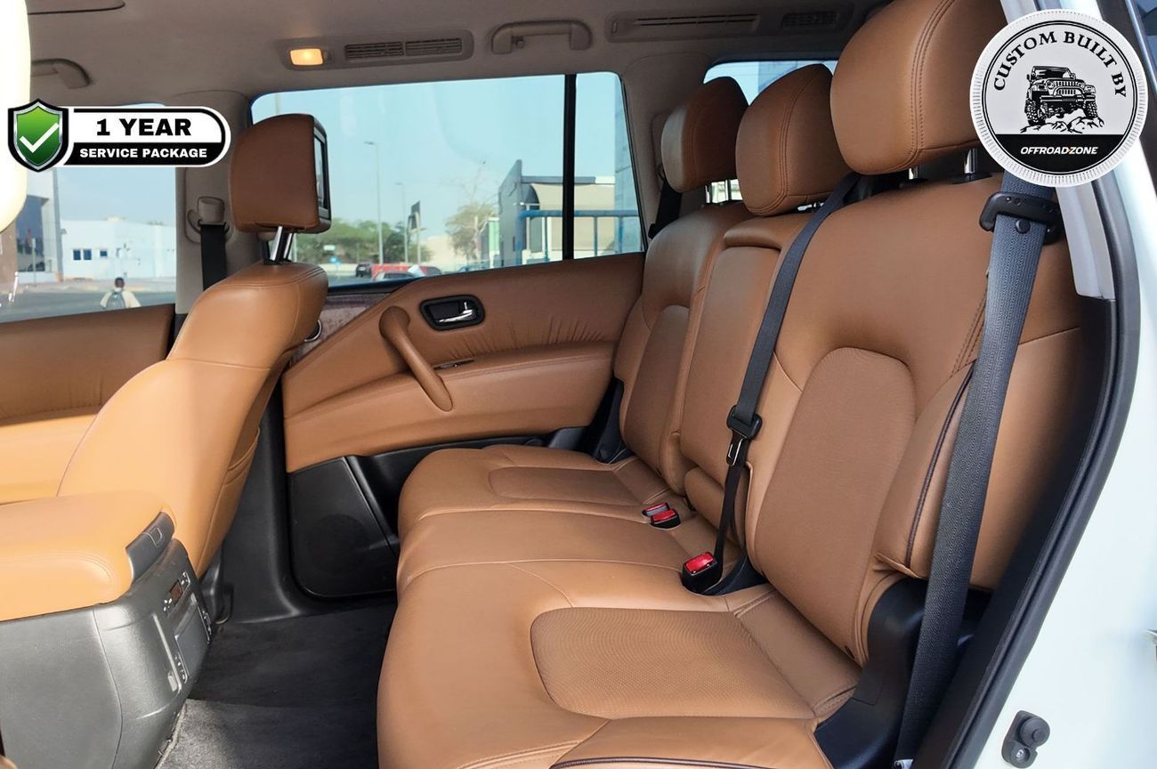 Nissan Patrol Nissan Patrol White Platinum / 1 Year Service Package Included