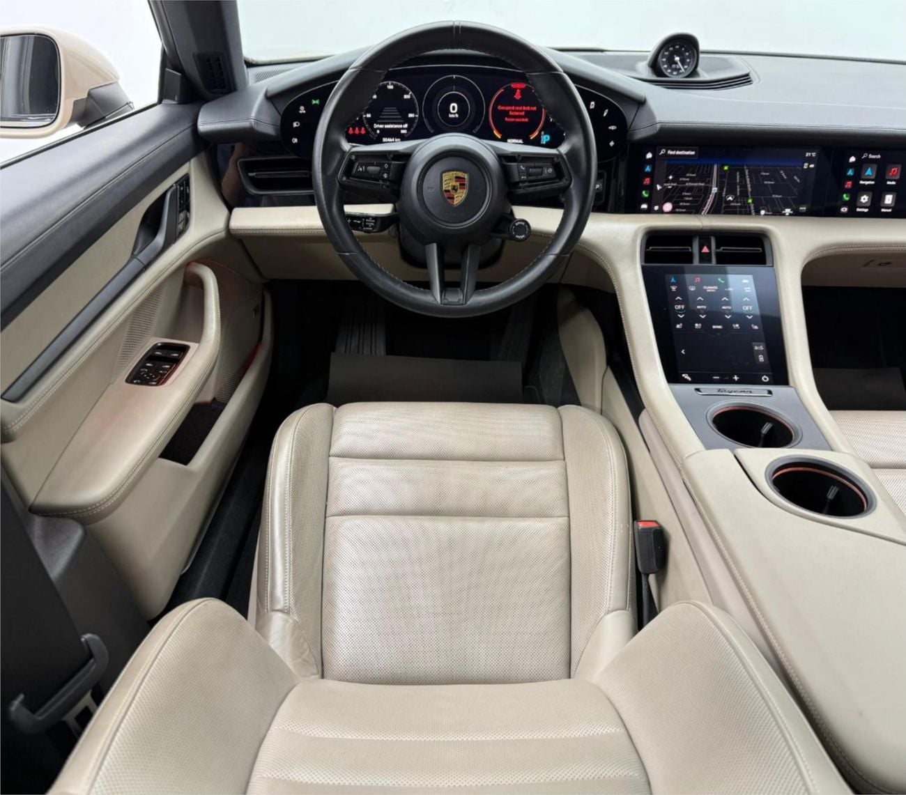 Porsche Taycan 2021 Porsche Taycan 4S, Porsche Battery Warranty+Full Service History, GCC Specs