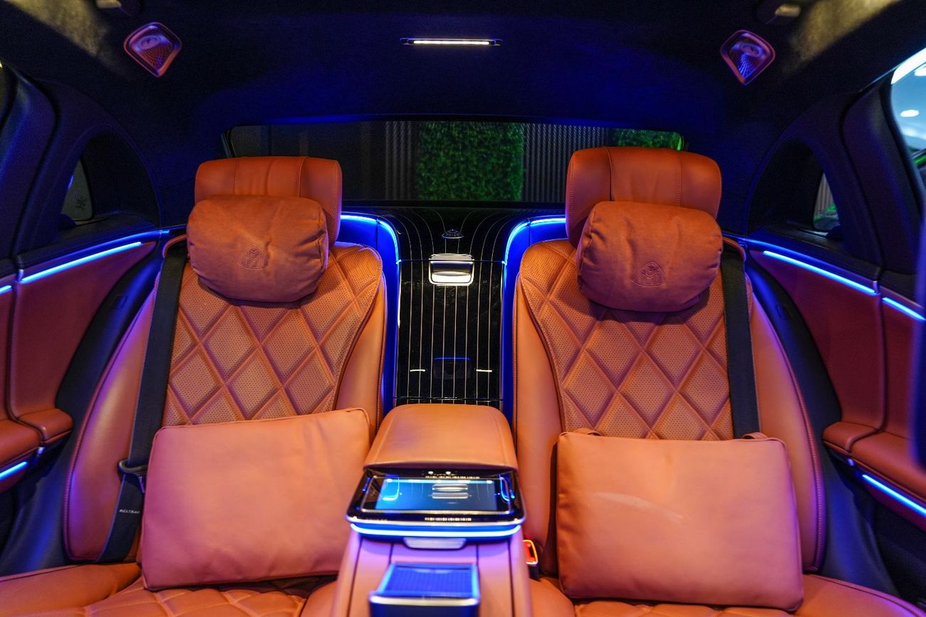 Mercedes Maybach S680 Maybach Maybach Rear Executive Package, Burmester 4D Audio, Gargash Warranty + Service!!